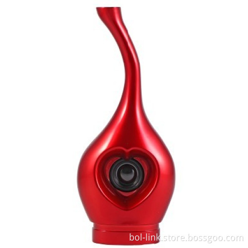 Moden Vase Style Portable Speaker Red Color